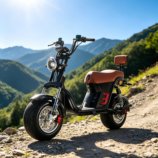 Moto Elétrica Estilo Harley – Design Americano Clássico com Potência Elétrica